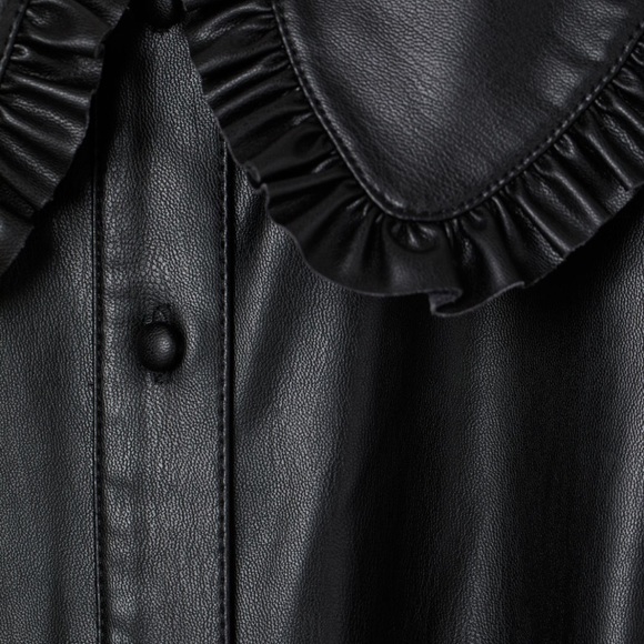 NWT H&M A-Line Black Mini Dress - Picture 2 of 12